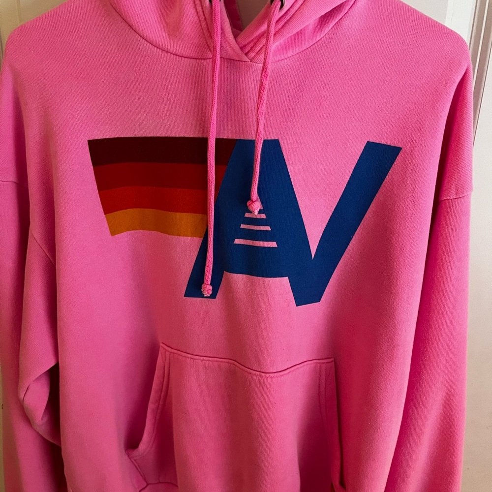 Aviator Nation Pink Hoodie